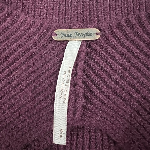 NWT - Free People Saffron Open Back Sweater - Size S - Picture 8 of 10